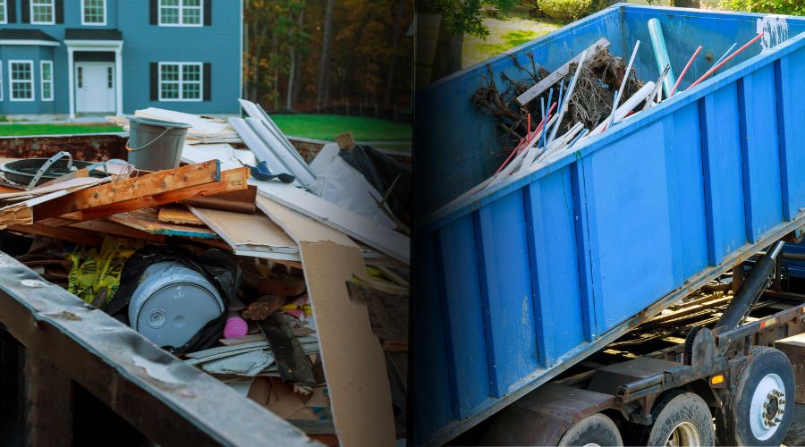 Roll-off dumpster and junk removal in Los Angeles