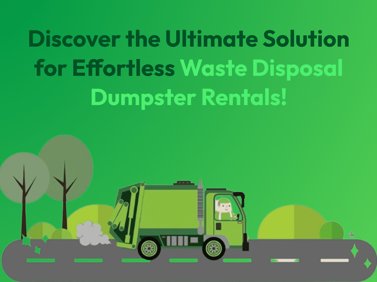 Solutions for effortless waste disposal using dumpsters rentals.