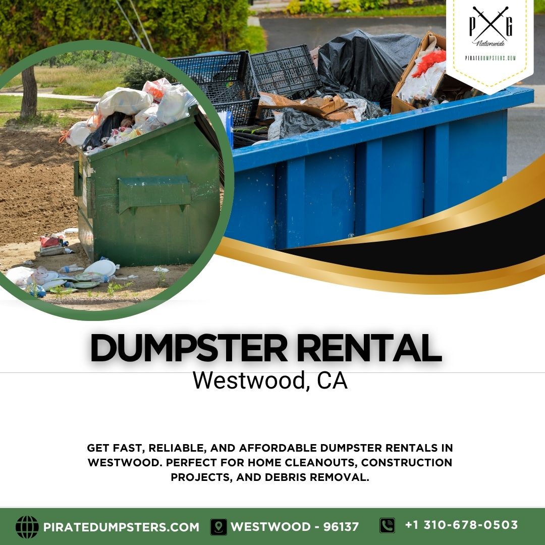 Dumpster Rental Westwood CA