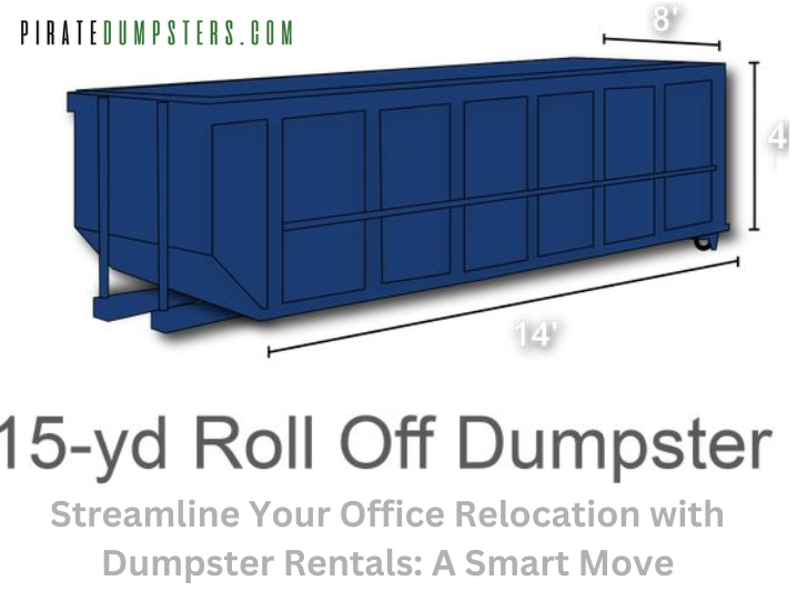 15 yard roll off dumpster