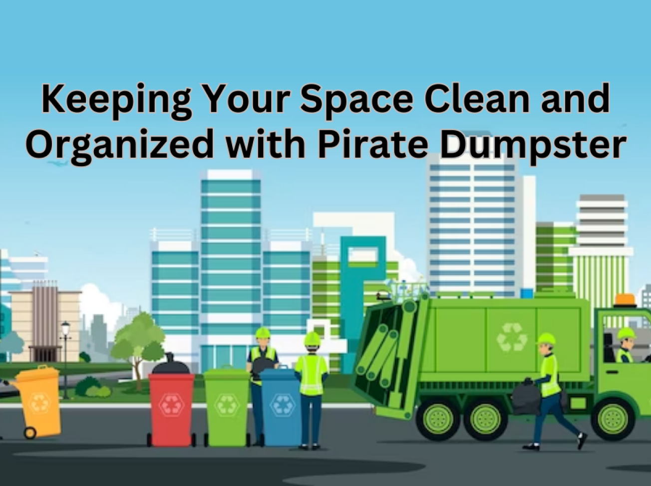 Keeping your space clean and organized with dumpster rental