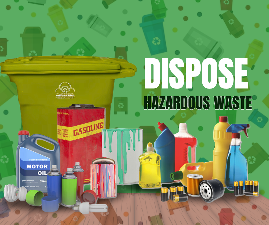 How do I dispose of hazardous waste