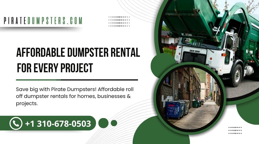 Affordable Roll-off Dumpster Rental