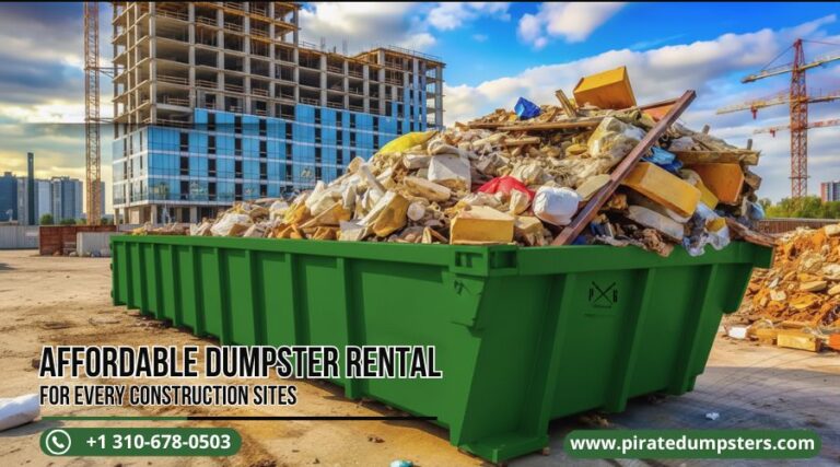 Affordable Construction Waste Dumpster in CA