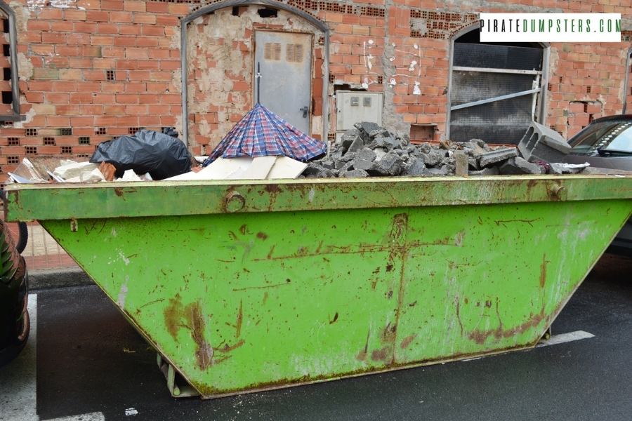Dumpster Rental for ADU & Backyard