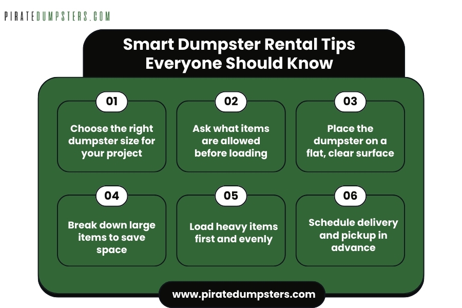 dumpsters tips