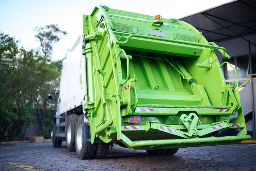 roll of dumpsters in california
